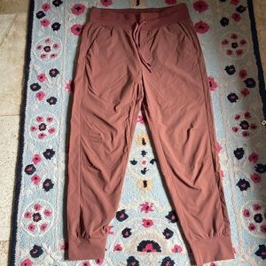 CRZ YOGA Athletic High Waisted Joggers for Women 27.5". Lightweight Hiking Pants